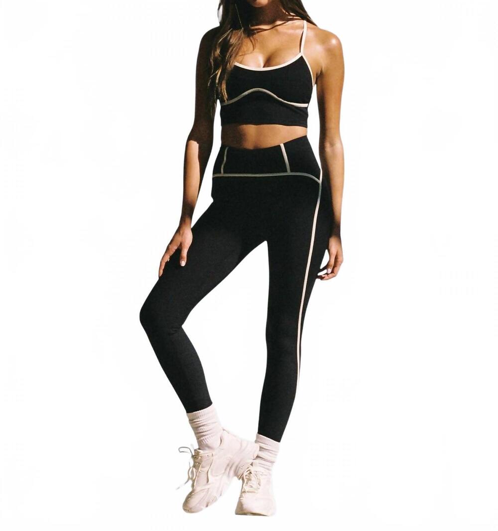 NEW L*SPACE revel pull on leggings in black